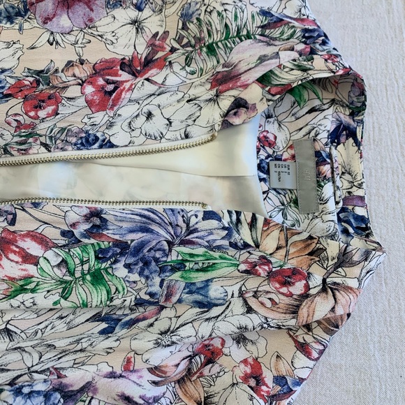 Jacket-style top in Chiffon lined with satin - Picture 4 of 4